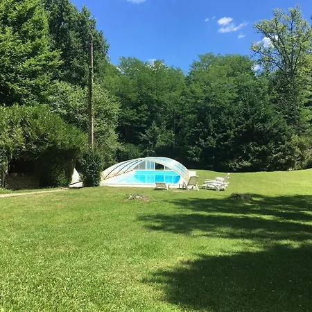 La Claperie, Familial, Parc Et Piscine * ブラントーム